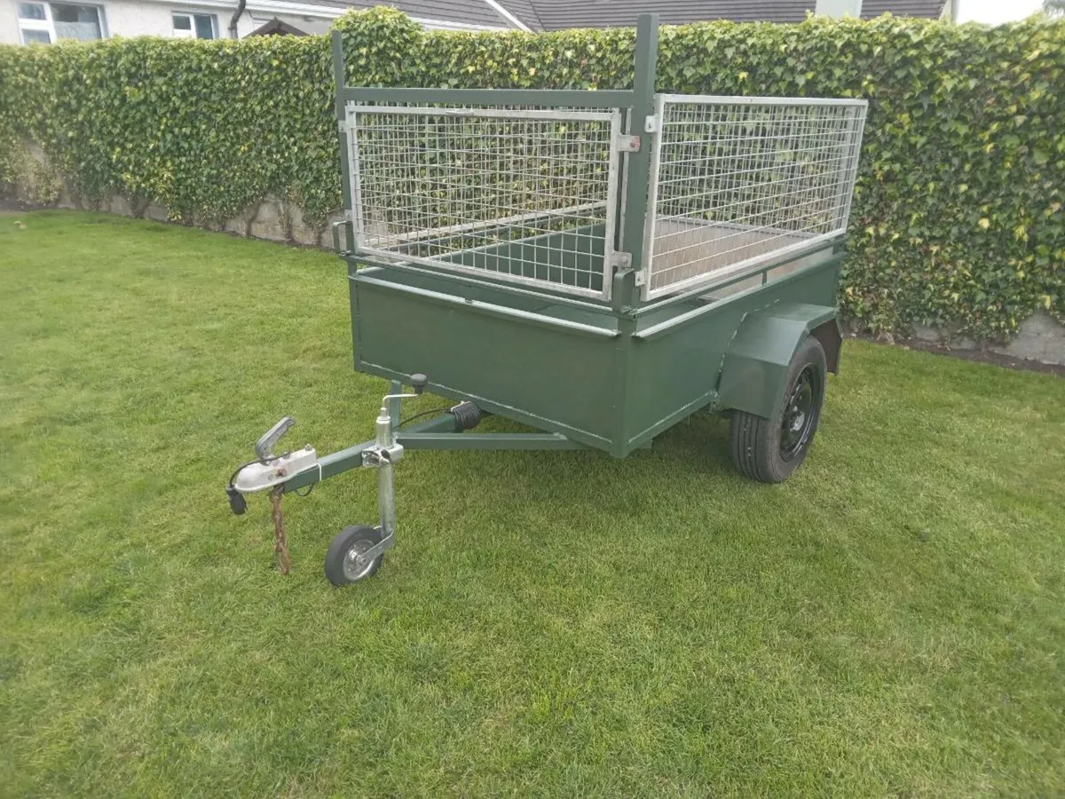 6x4 steel trailer - Image 1