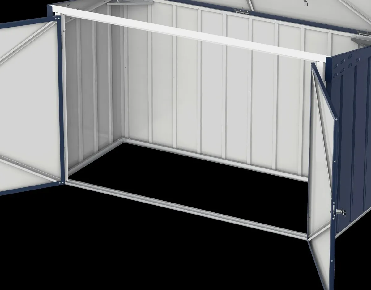 Steel Enclosure for 3 Wheelie bins - 7x3 - Image 4