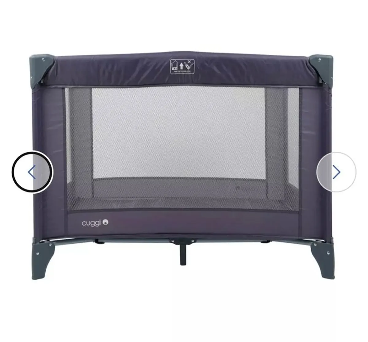 Travel Cot - Cuggi - Used for 3 nights! - Image 1