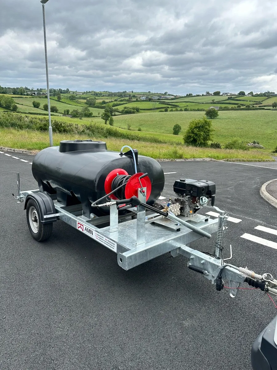 Pressure washer power washer trailer - Image 1