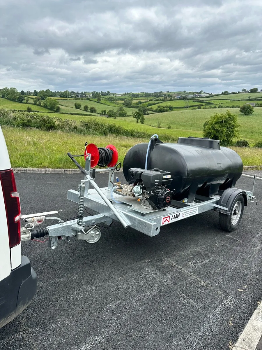 Pressure washer power washer trailer - Image 4