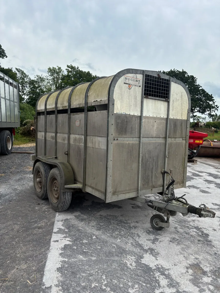 Nugent cattle trailer - Image 1