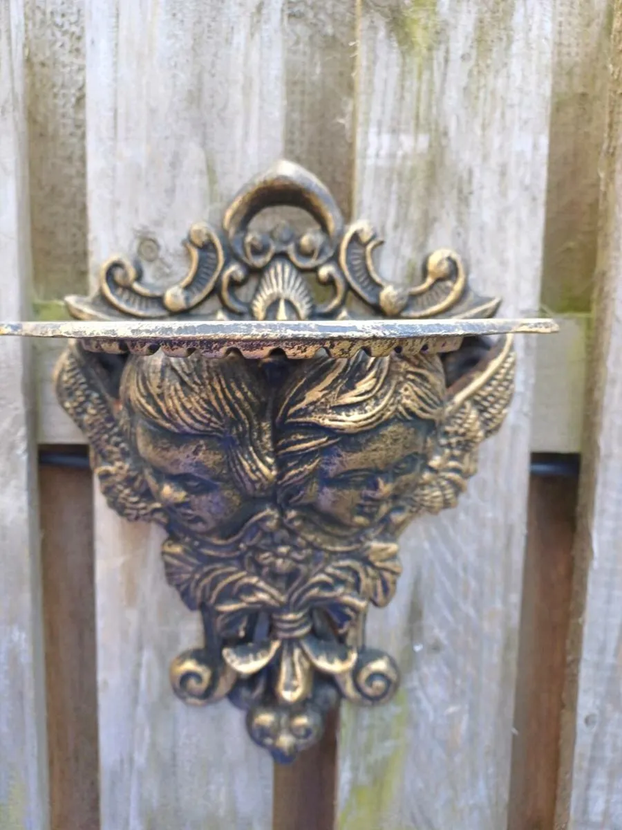 Vintage Cast-iron Shelves - Image 3