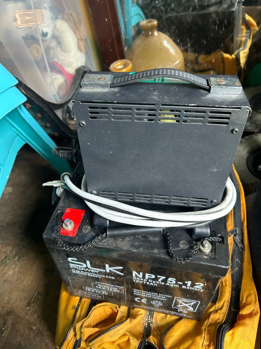 Mobility Scooter Batteries + Charger - Image 3