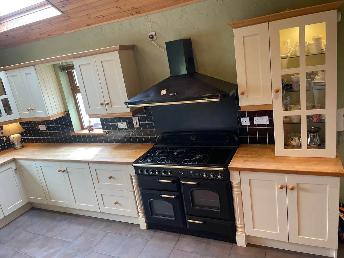 Complete kitchen units and Rangemaster cooker - Image 2