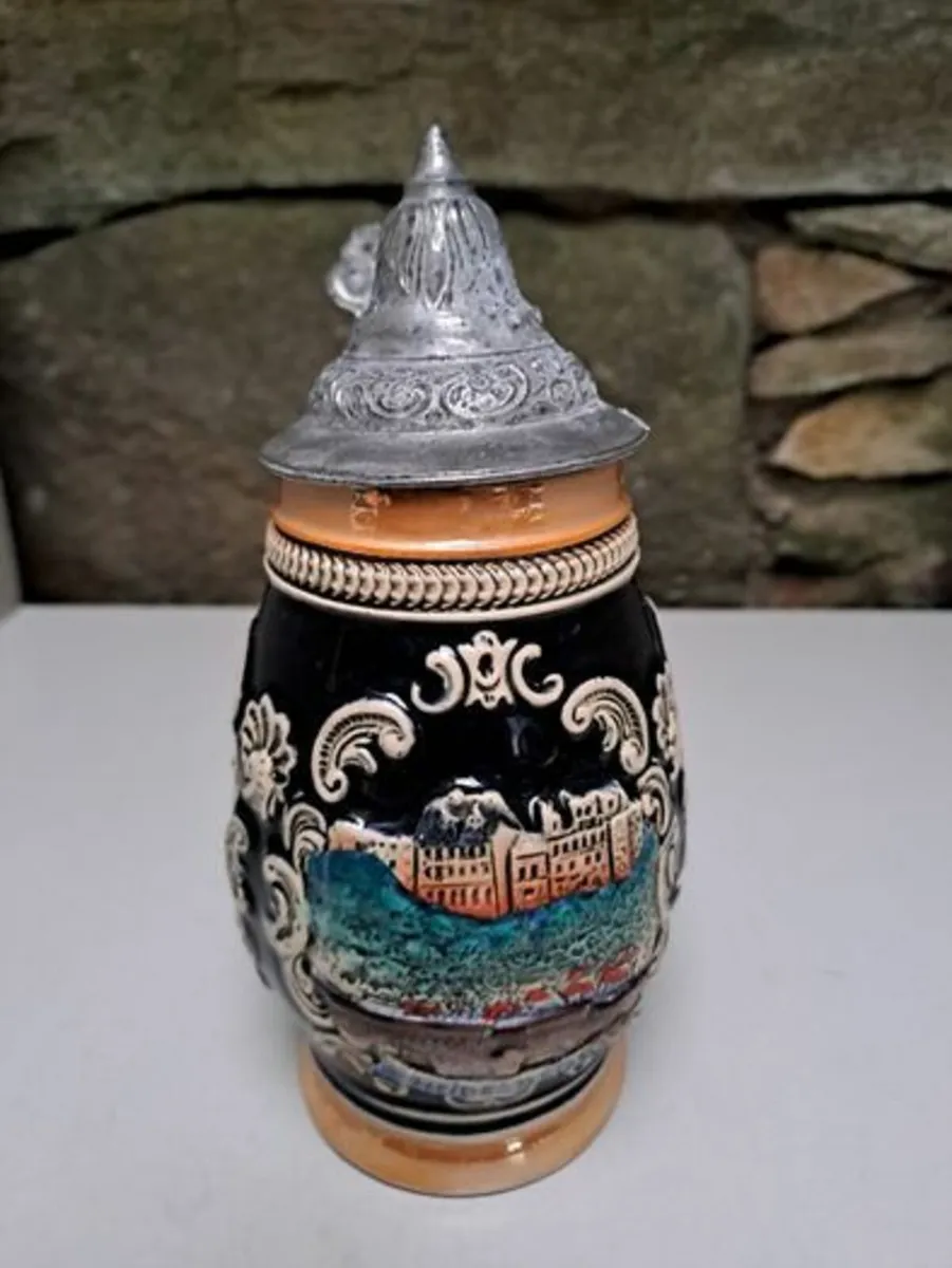 Vintage Heidelberg beer stein - Image 2