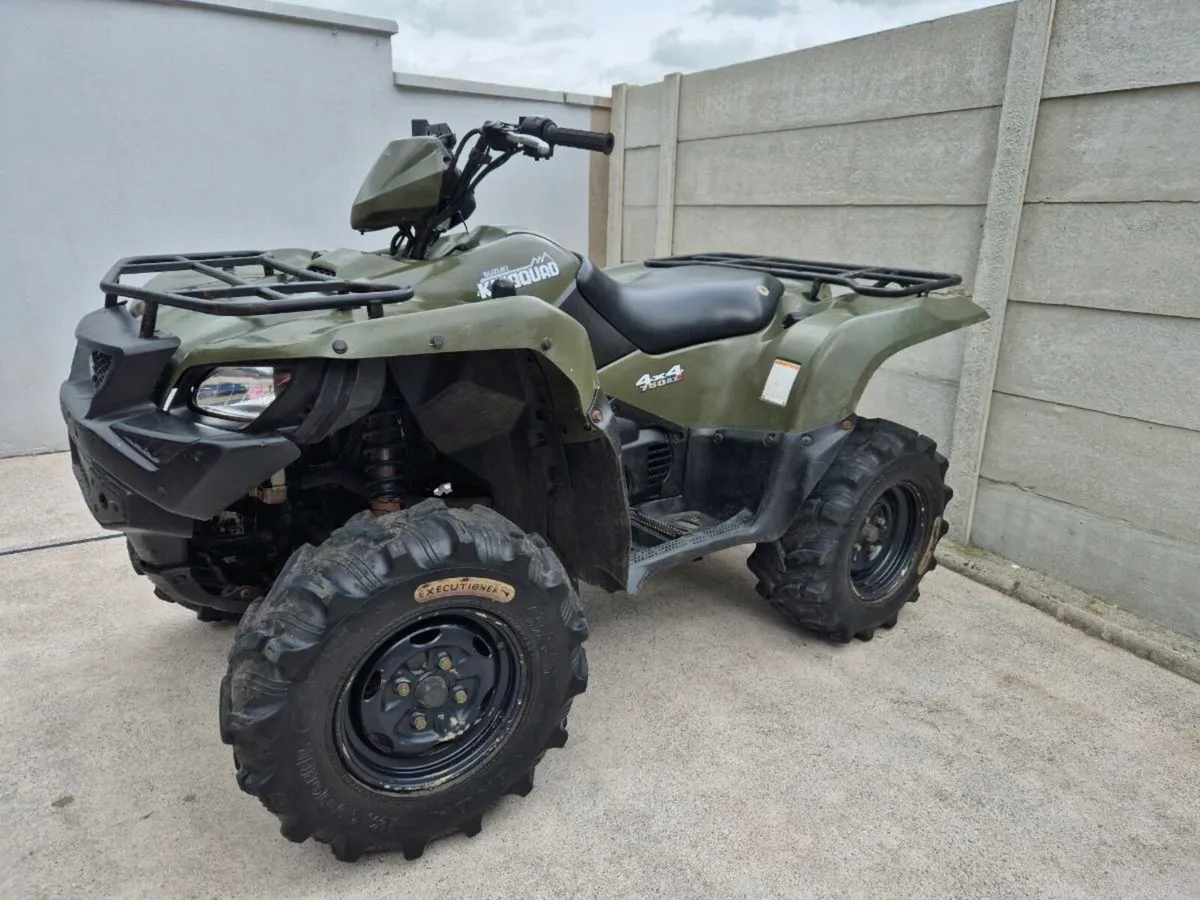 2017 Suzuki KingQuad 750AXi 4x4 – Low Hours - Image 1