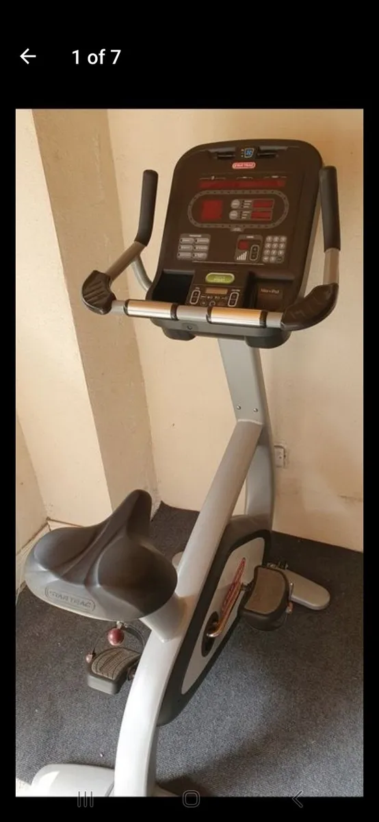 Star Track Pro commercial Upright exercise bike - Image 1