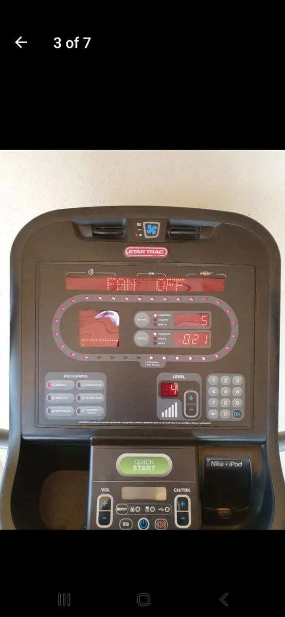 Star Track Pro commercial Upright exercise bike - Image 3