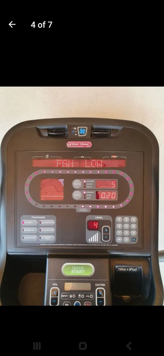 Star Track Pro commercial Upright exercise bike - Image 4
