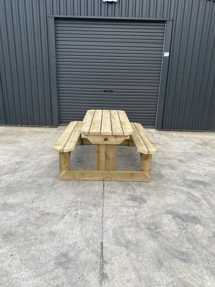 Heavy Duty Picnic Bench’s - NATIONWIDE - Image 1