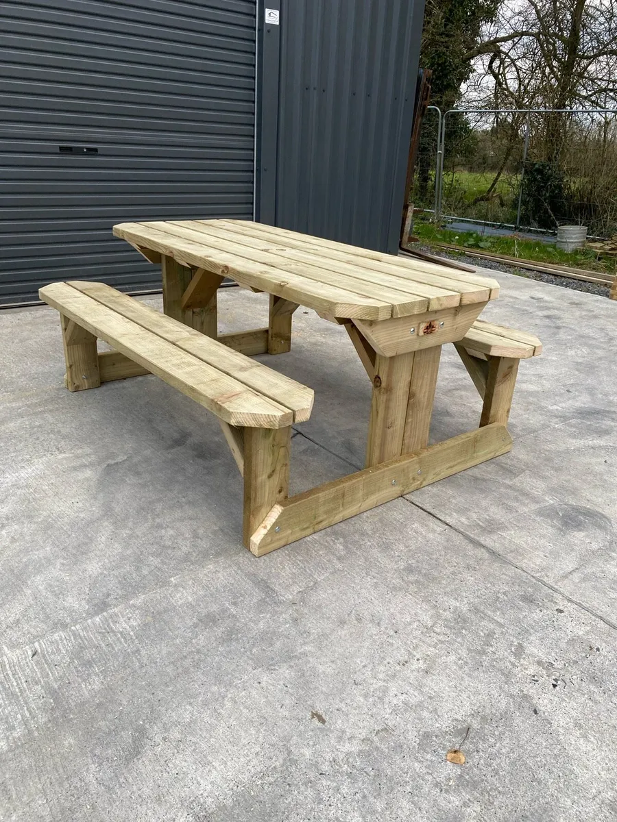 Heavy Duty Picnic Bench’s - NATIONWIDE - Image 2
