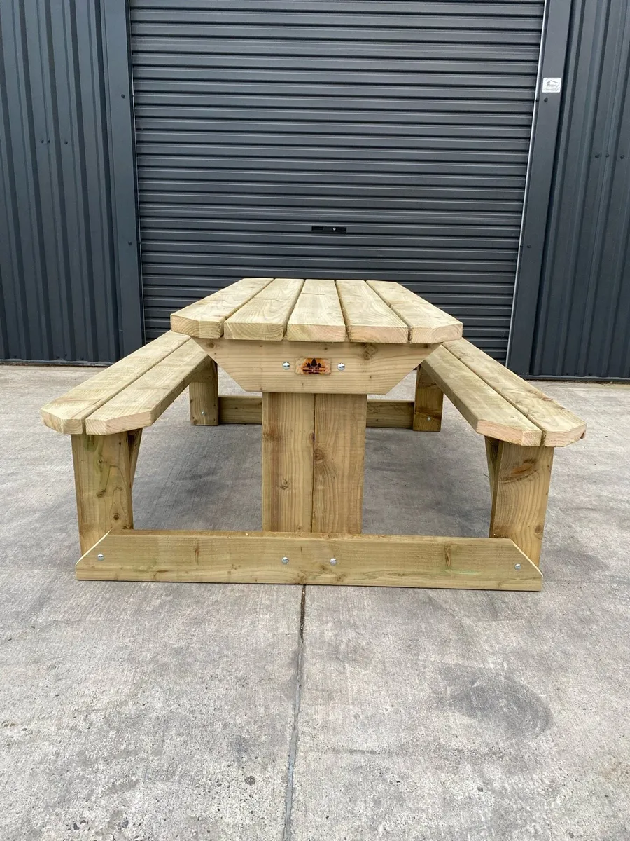 Heavy Duty Picnic Bench’s - NATIONWIDE - Image 3