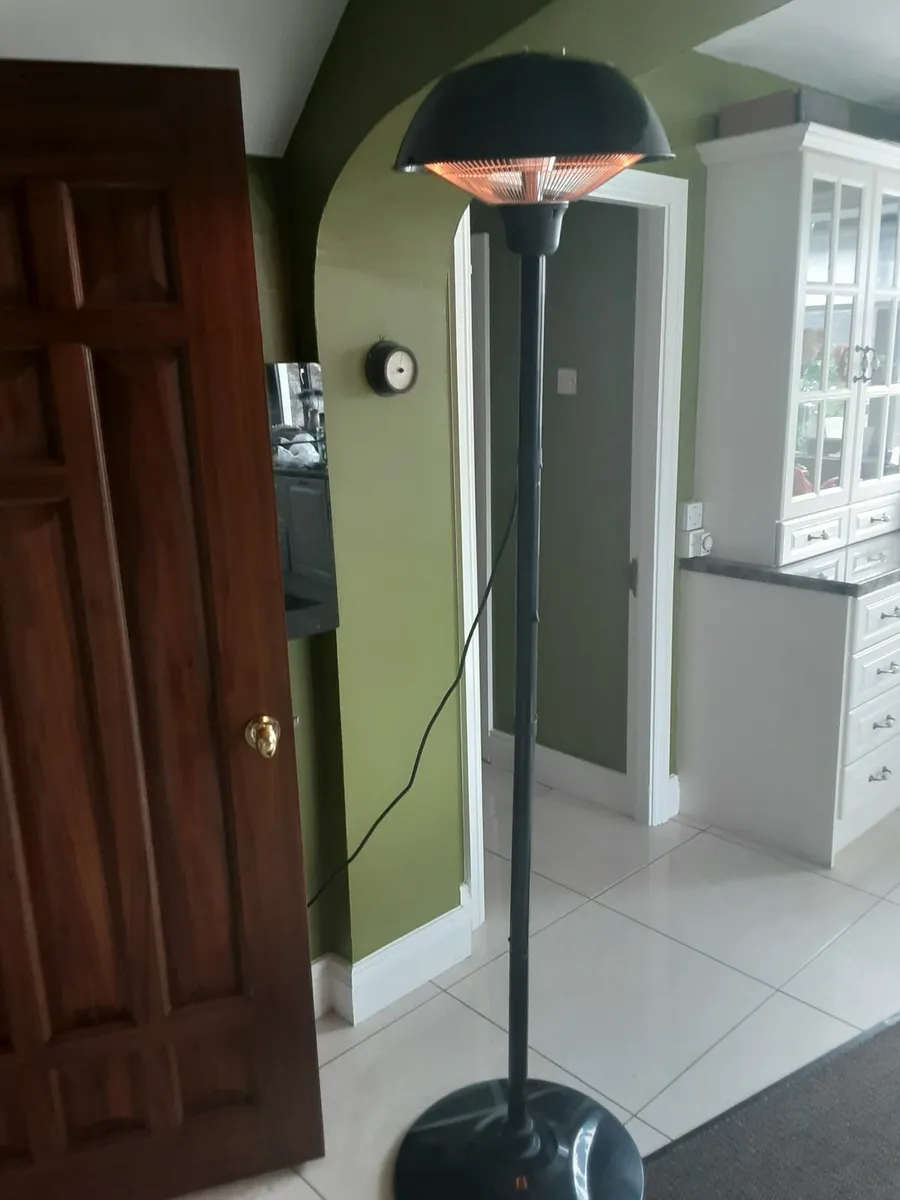 Large patio outdoor heater with waterproof cover n - Image 2