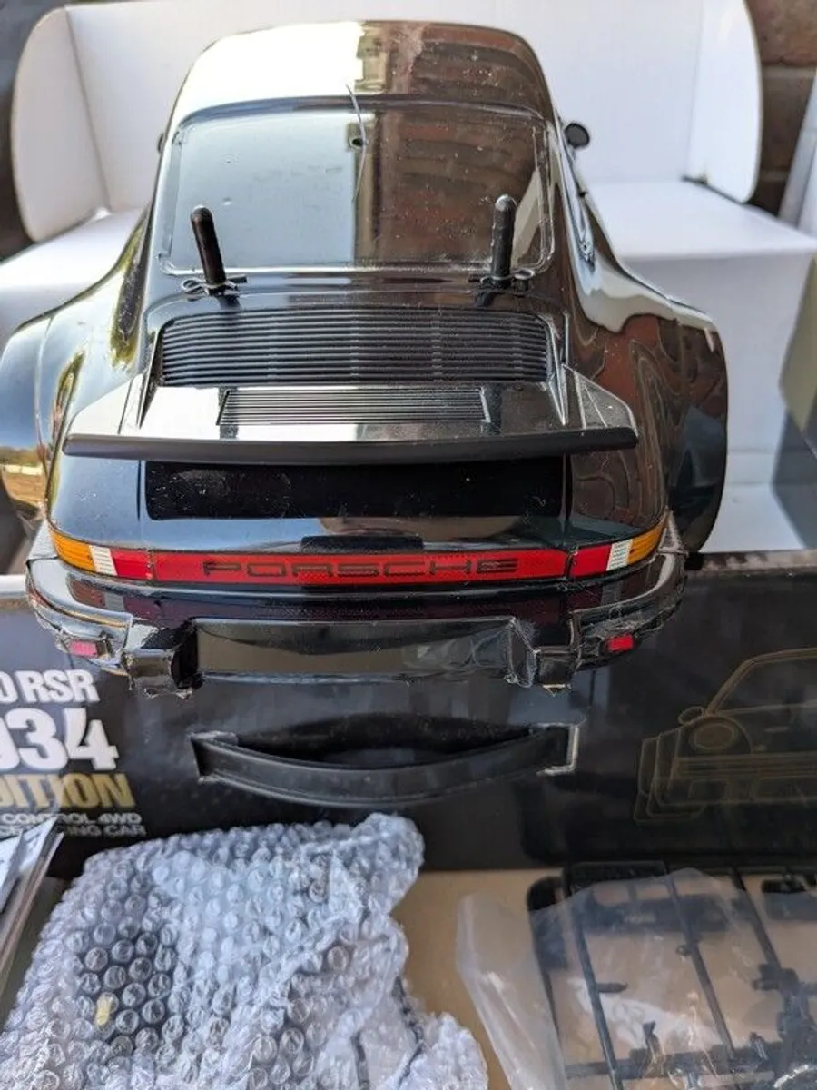 Porsche Turbo RSA Type 934 1/10th scale radio control 4WD High Performance Racing Car Black Edition - Image 4