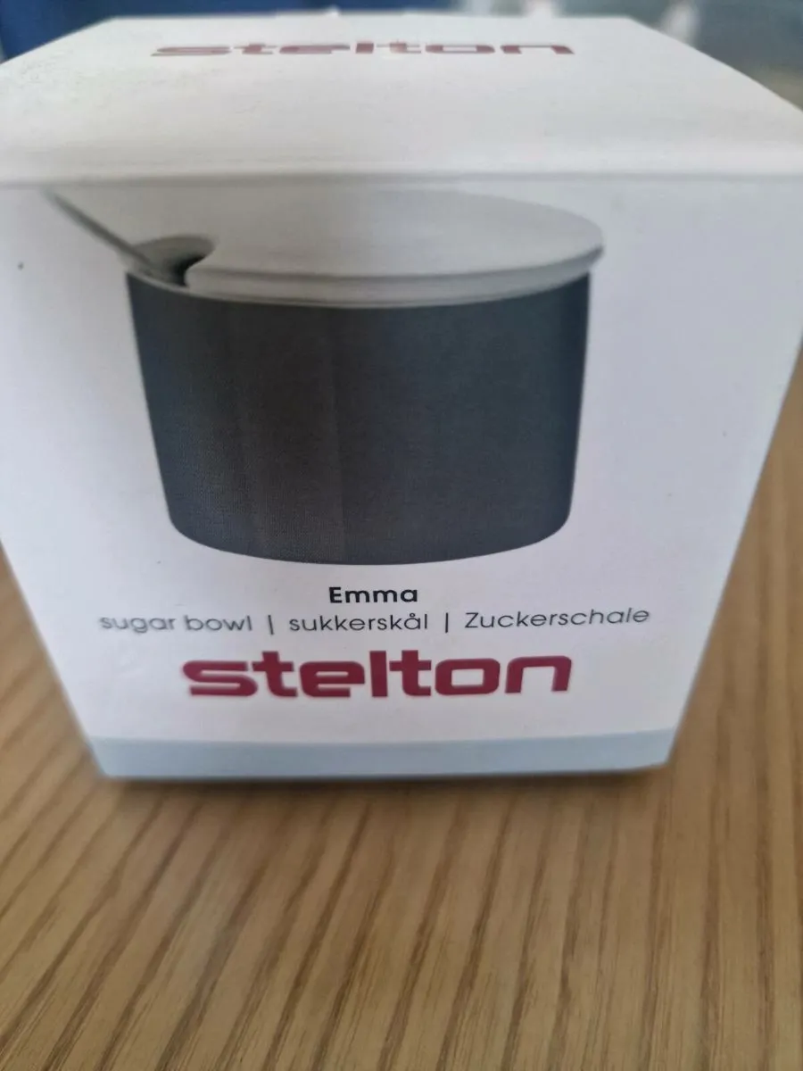 New grey stelton sugar bowl - Image 3
