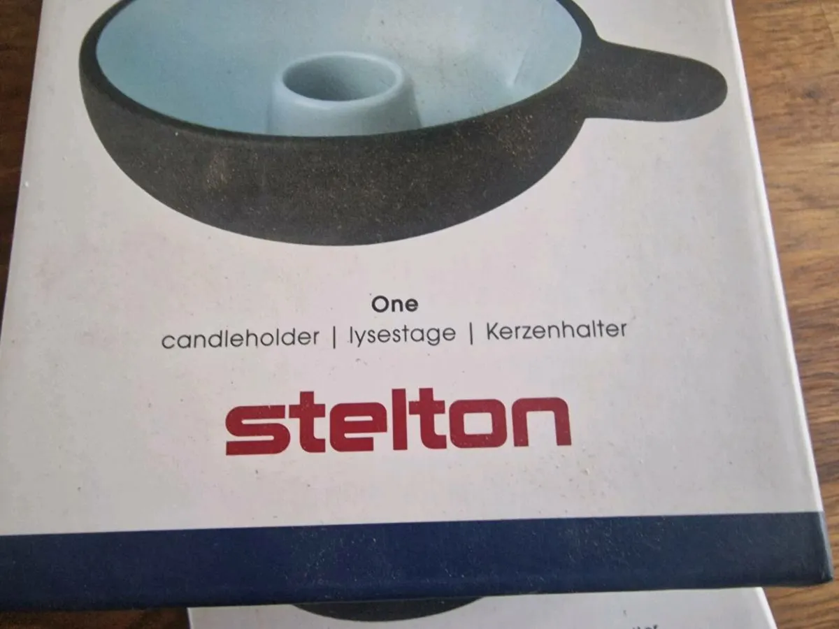 Stelton candle holder x 4 - Image 2