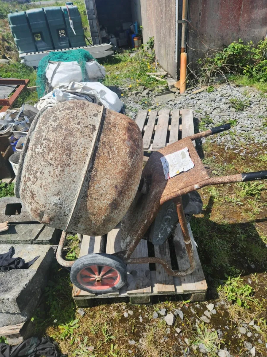 Diesel Generator, Petrol Mixer & 2Petrol Road Saws - Image 3