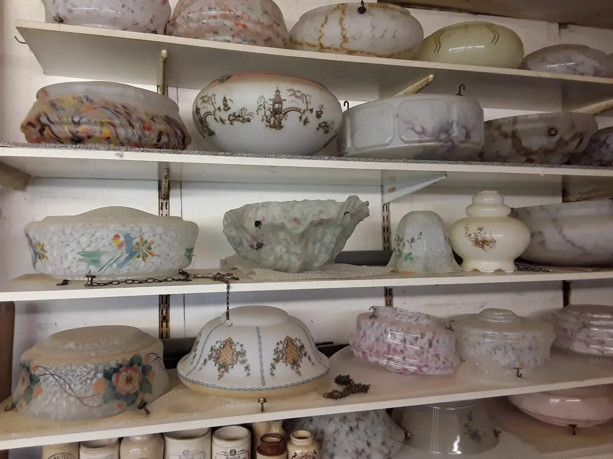 Antique Light Shades - Image 1