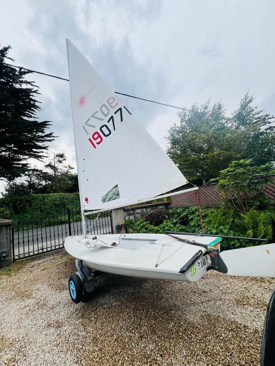 Laser sailing boat - Image 4
