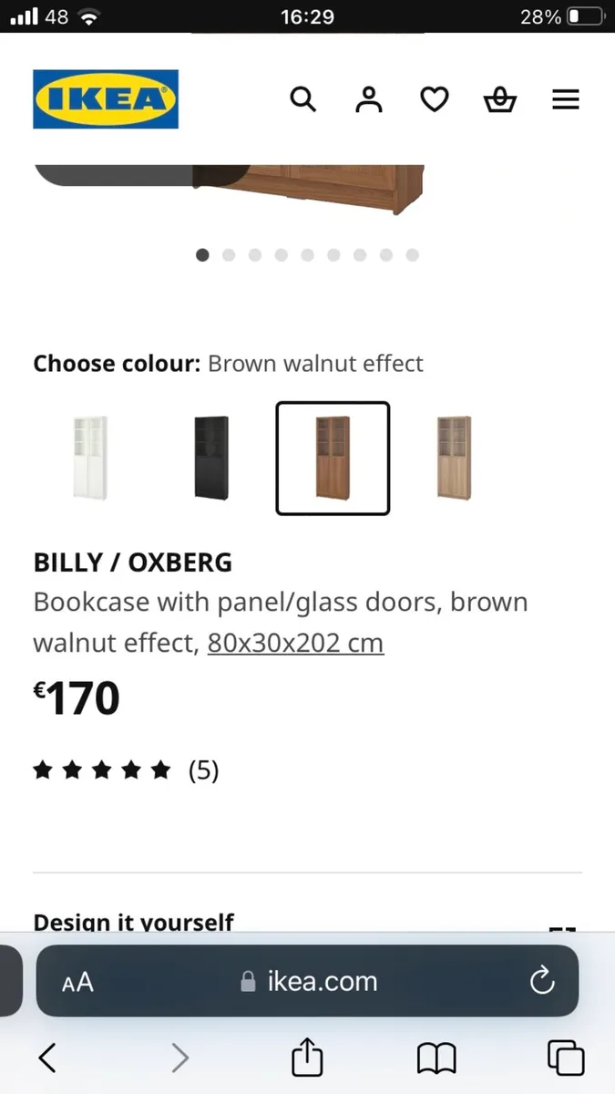 Billy oxberg cabinet - Image 2