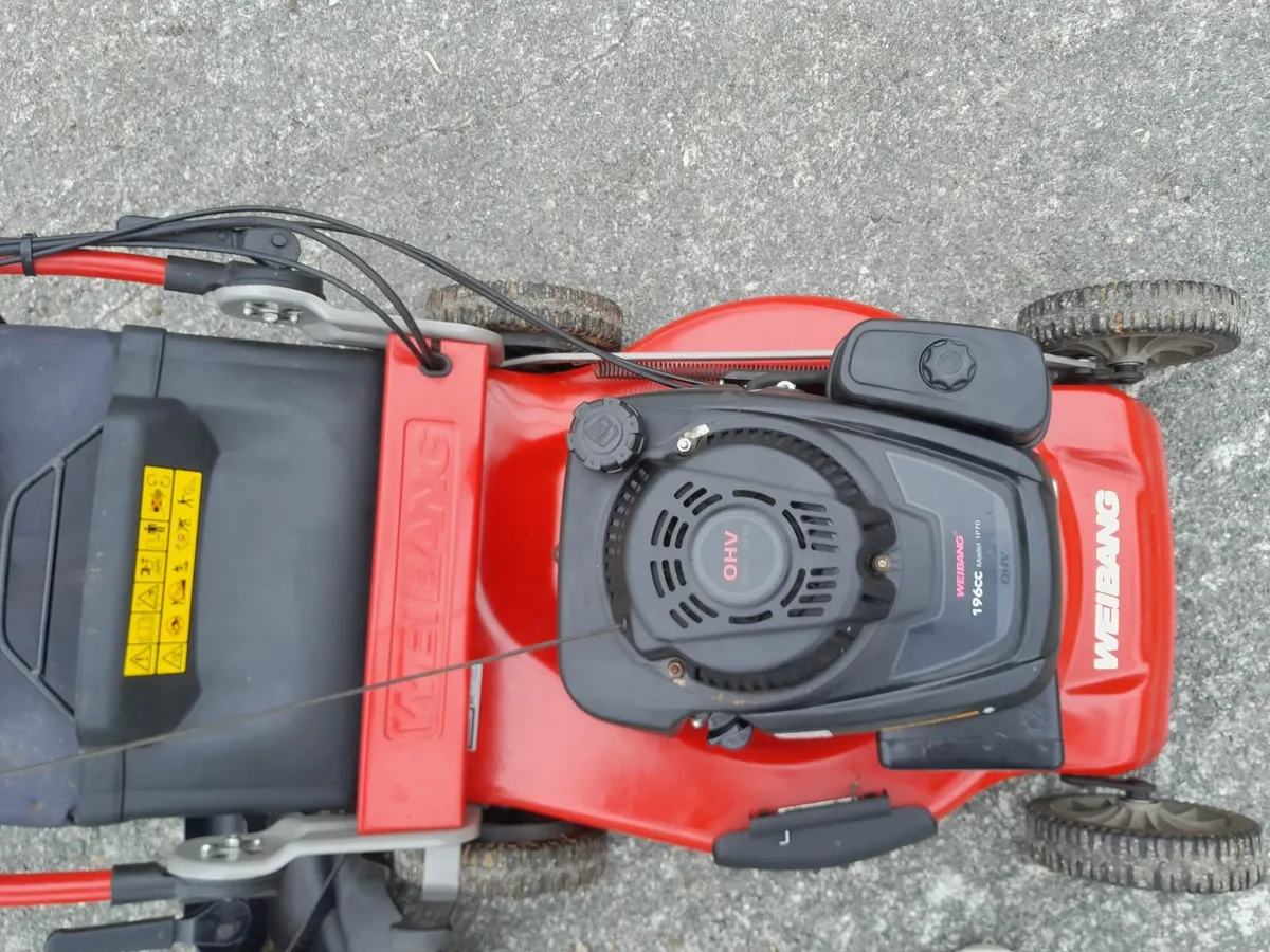 Weibang W537VLC Lawnmower. - Image 4