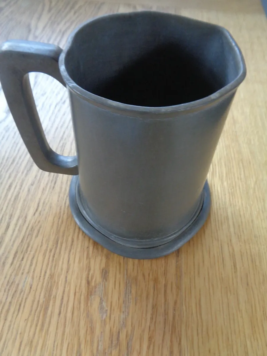 Vintage Pewter Tankerd for Sale - Image 1