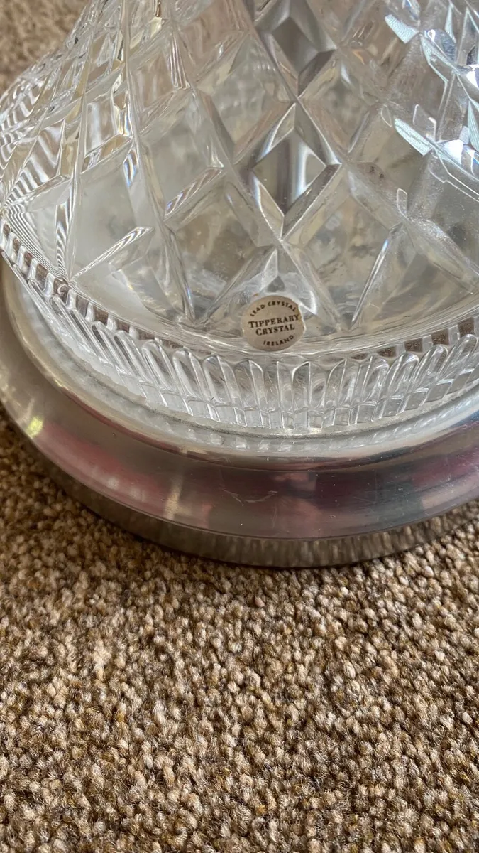 Tipperary Crystal Glass Table Lamp - Image 2