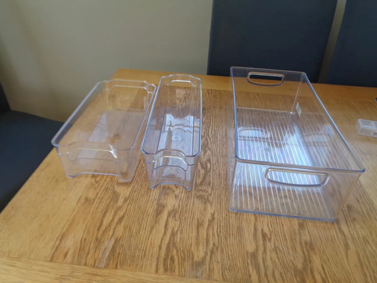 Transparent Fridge Storage Box - Kitchen Storage - Image 1