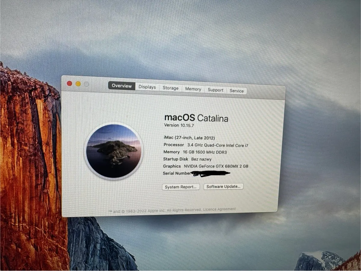 I mac 27inch - Image 1