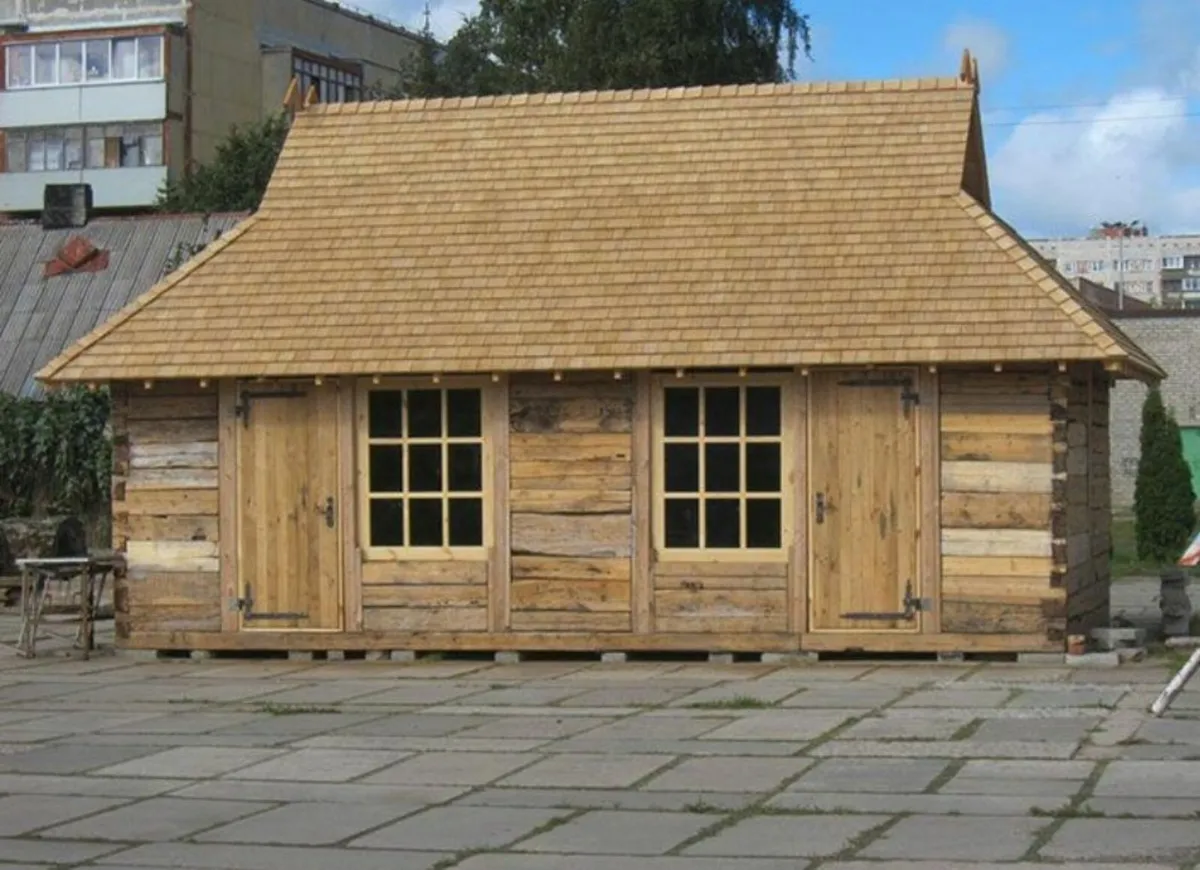 Ecological roofing and facade coverings of wood - Image 2