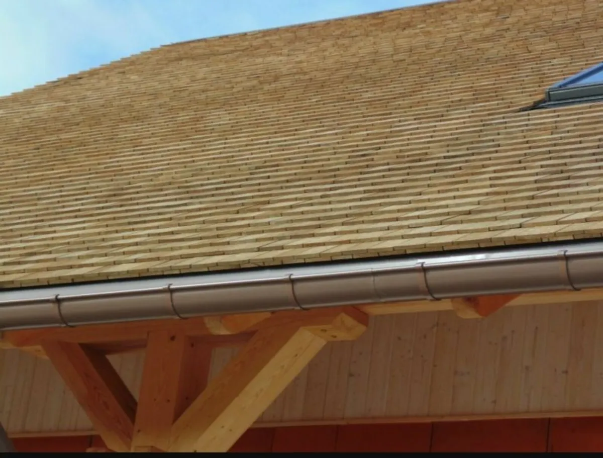 Ecological roofing and facade coverings of wood - Image 3