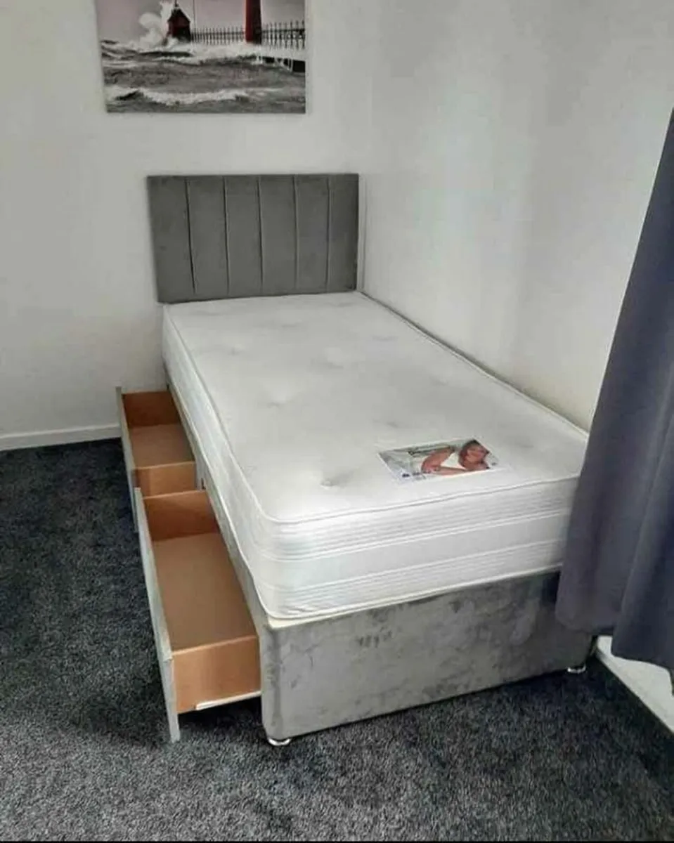 Single 3FT Divan Beds In Stock - Image 4
