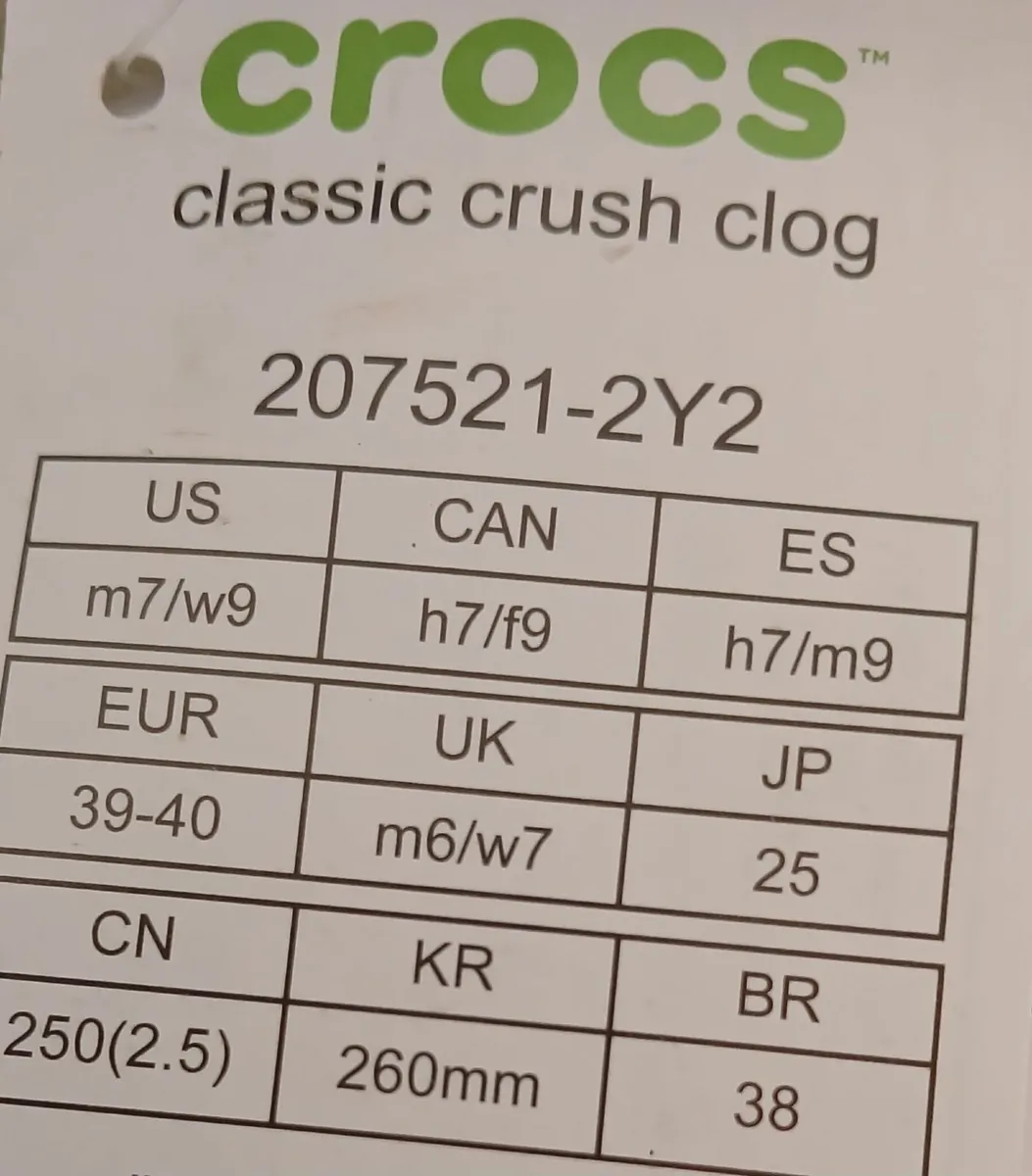 Crocs brand new - Image 2