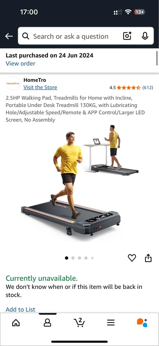 Walking Pad with incline and 130kg weight limit - Image 3