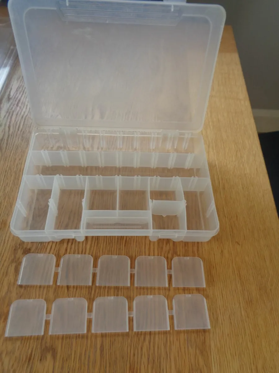 Plastic Adjustable Storage Box for Sale - Image 3