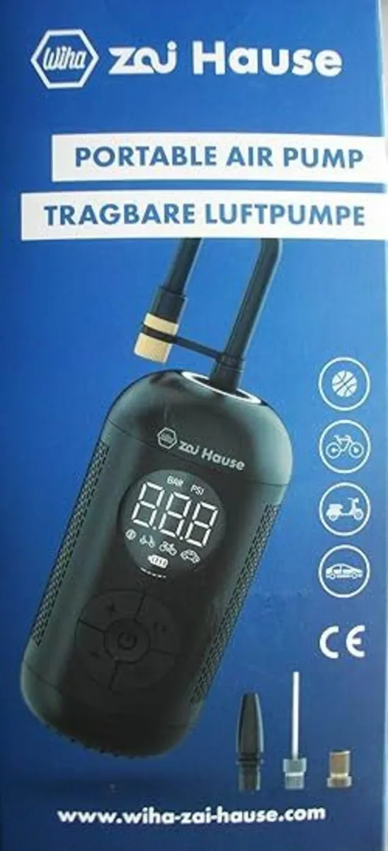 Wiha Cordless Compact Air Pump / Compressor - Image 1