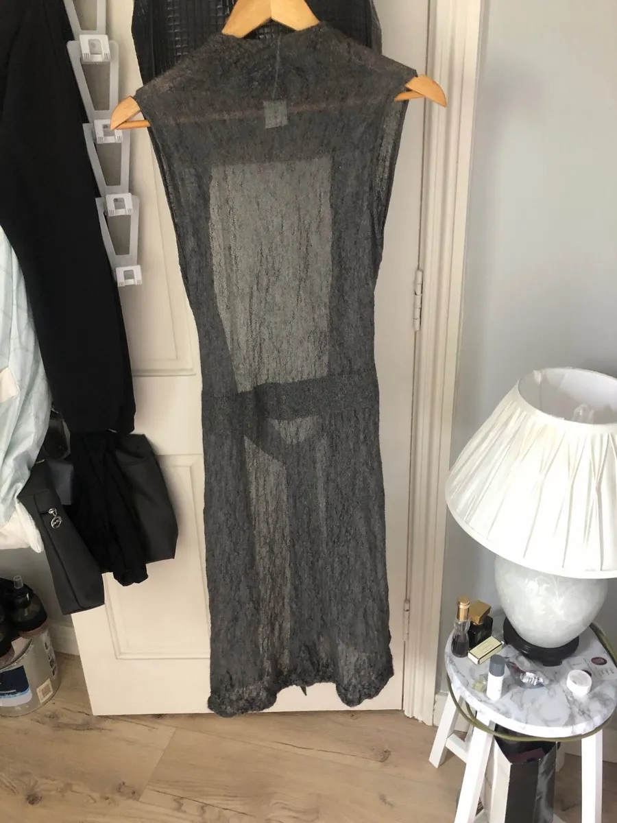 Sarah Pacini long sleeveless cardigan - Image 3