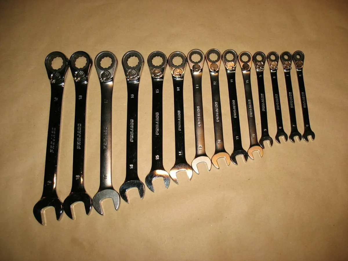 Genuine PROJAHN Ratcheting Spanner set - Image 1