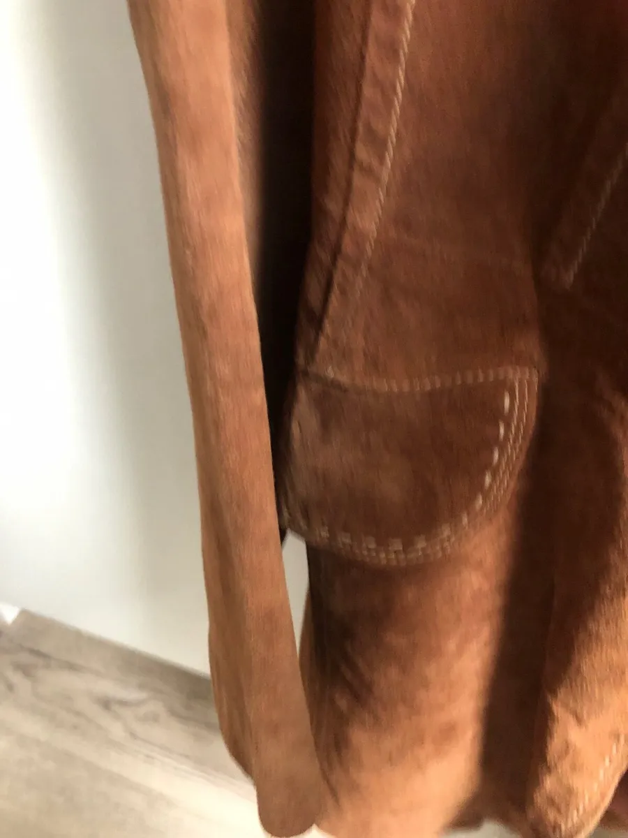 Vintage suede jacket - Image 4