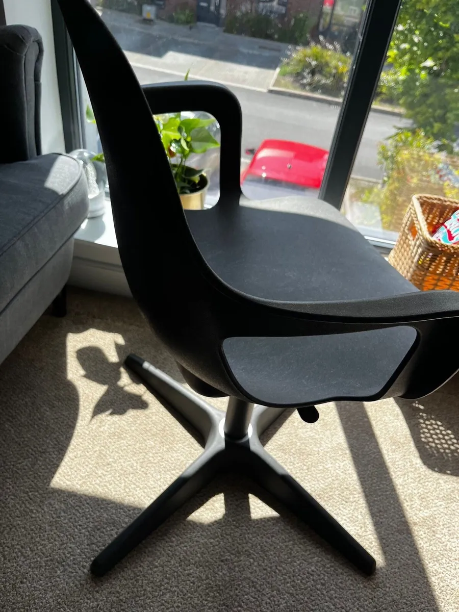 Grey Swivel Chair - Image 2