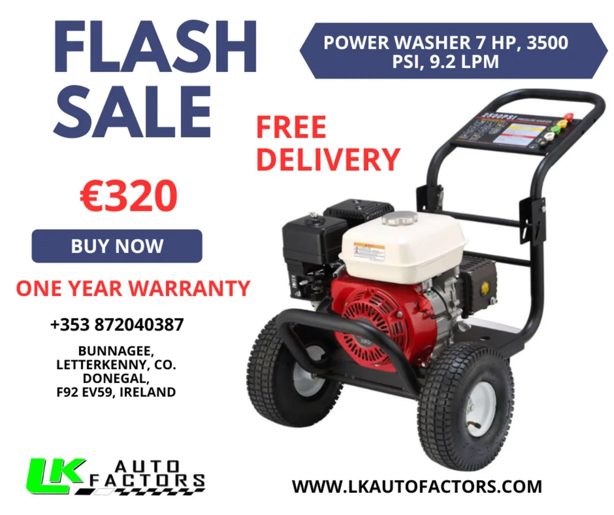 BU-KO 52cc 3HP 3 in 1 Petrol Strimmer With Various - Image 3