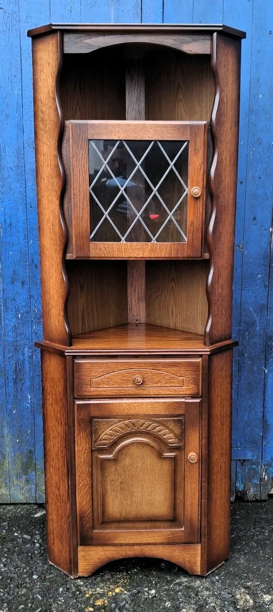 Vintage Corner Cabinet - Image 1