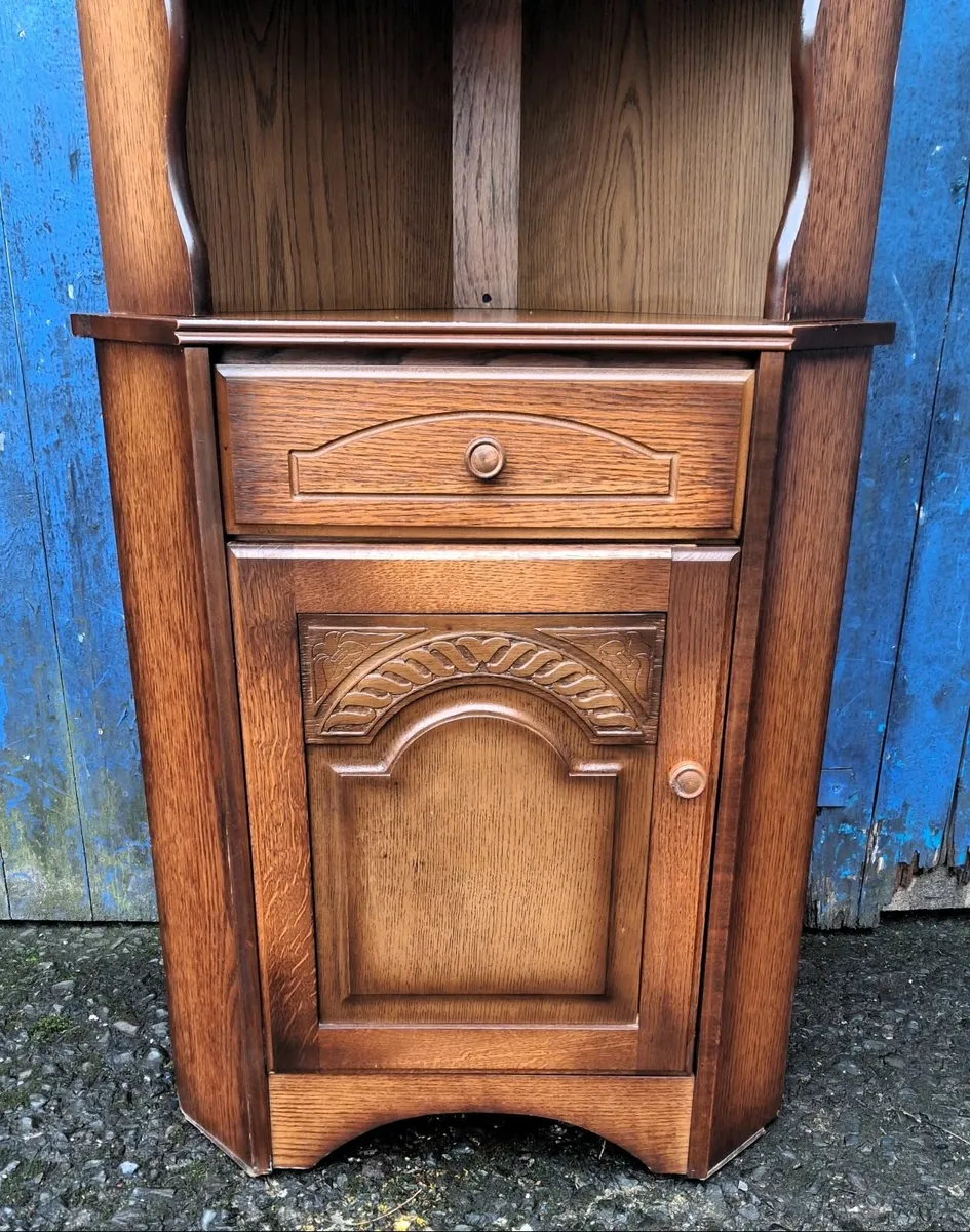 Vintage Corner Cabinet - Image 3