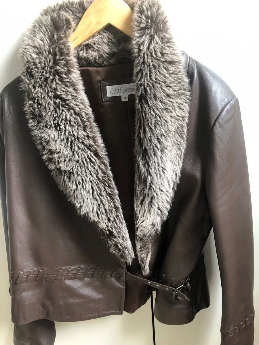 Dressy leather jacket - Image 1