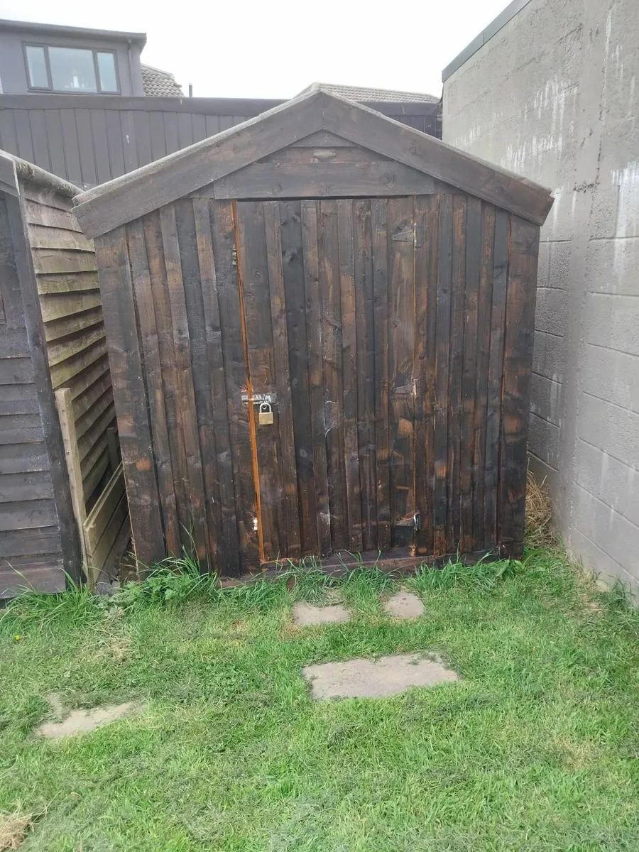 Wooden garden sheds - Image 4