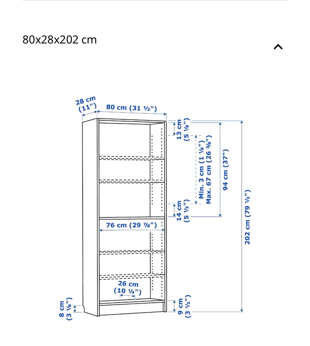 Billy book shelve IKEA - Image 3