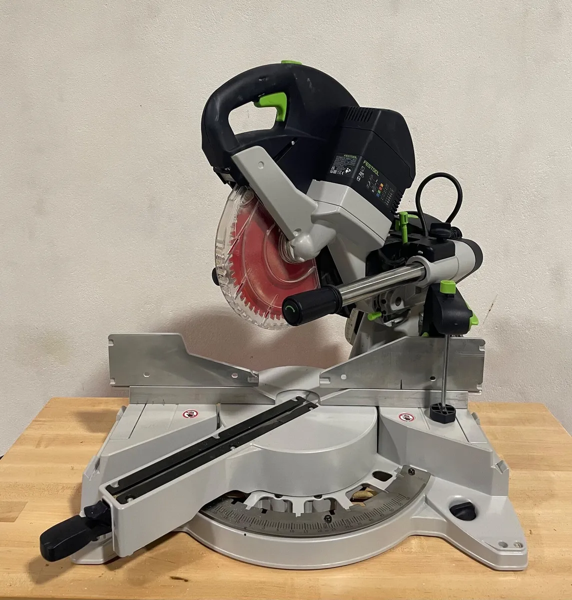 Festool KS 120 sliding mitre saw as new - Image 2