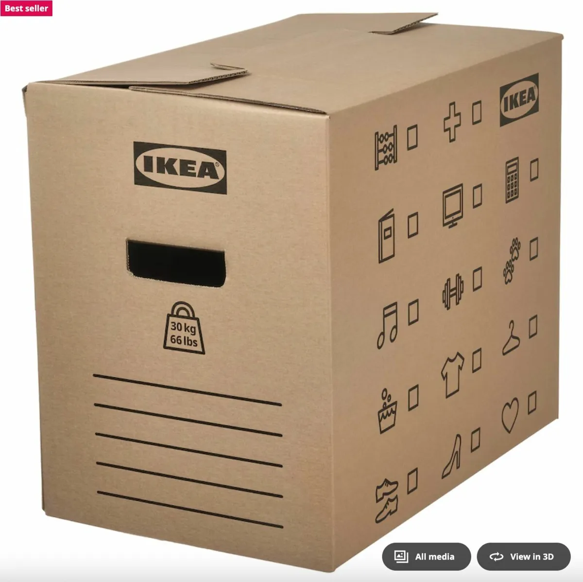 Moving boxes – Various sizes - Image 2