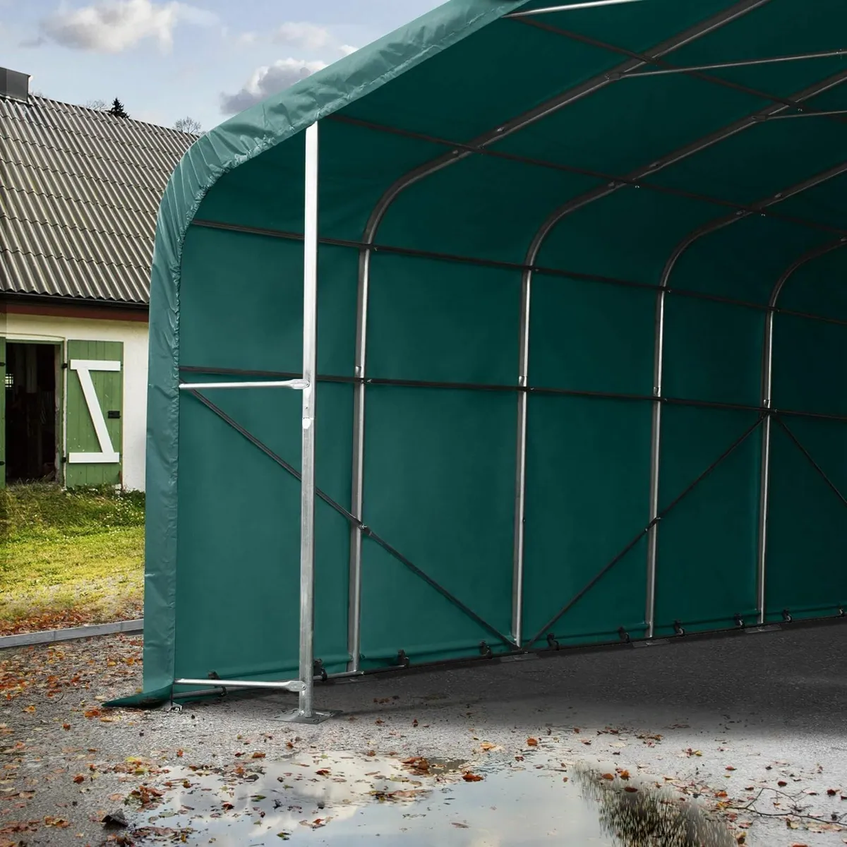 6x6m tent garage ... Free Nationwide delivery - Image 4